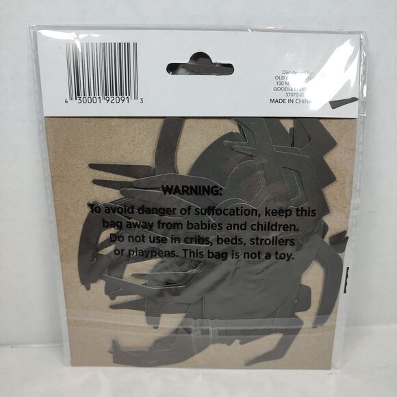 Halloween Silhouette Cut Out Decoration Spiders 15 Count Wall Window Door Party - Picture 4 of 6